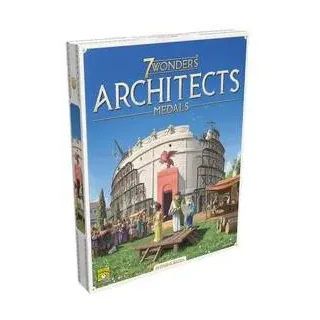 7 Wonders Architects - Medals, Kartenspiel, für 2-7 Spieler, ab 8 Jahren (DE-Erw