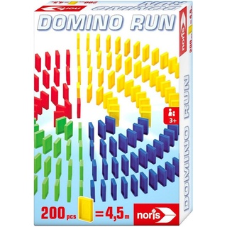 Noris Spiel, Familienspiel Aktionsspiel Domino Run 200 Steine 606065644