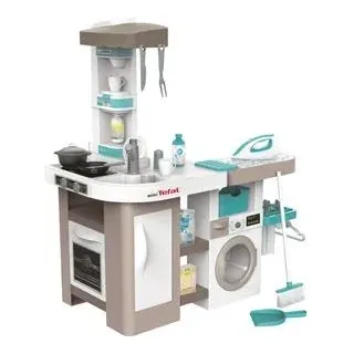 SMOBY 7600311050 Tefal Studio Küche mit Waschmaschine