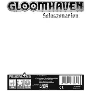 Gloomhaven Solo-Szenarien (Spiel-Zubehör)