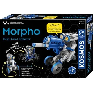 KOSMOS 620837 -  Morpho, Dein 3-in-1 Roboter, mint, Experimentierkasten Experimentierkasten