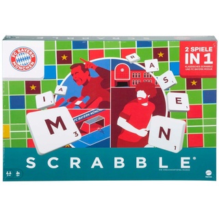 Mattel Games Scrabble FC Bayern München, Spieleklassiker, Brettspiel