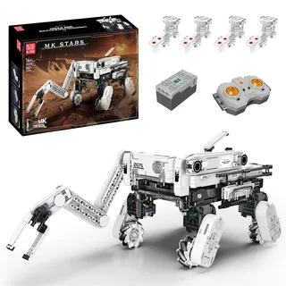 Mould King 21075 Roboter Kinder Programmierbar and Ferngesteuerter, APP und Fernbedienung Technik Roboter Bausatz | Roboterhund Bauspielzeug Geschenk für Kinder ab 8-12 Jahren für Jungen Bausatz