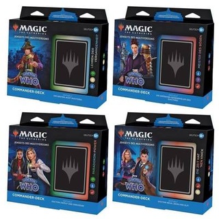 WOTCD23631000 - Magic the Gathering Jenseits des Multiversums: Doctor Who Commander-Decks Displa