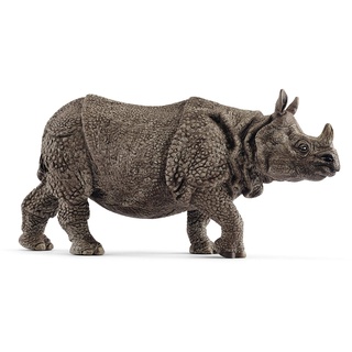 schleich 14816 Panzernashorn, für Kinder ab 3+ Jahren, WILD LIFE - Spielfigur