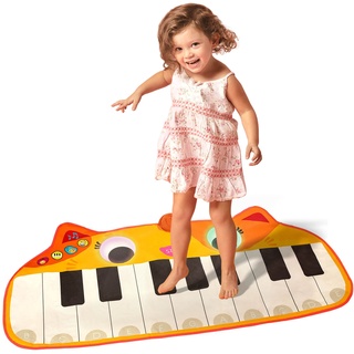 Land of B. Tanzmatte Lolo’s Meowsical Mat, Katzen Klaviermatte, Musikmatte – Musikspielzeug, Klavier, Piano Spielzeug für Mädchen und Jungen ab 3 Jahren