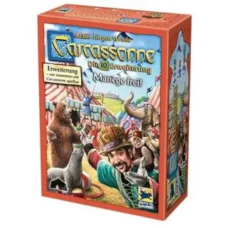 HIGD0108 - Carcassonne: Manege frei! - Brettspiel, ab 7 Jahren (DE-Erweiterung)