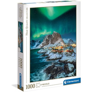 Clementoni 39601 Lofoten Islands – Puzzle 1000 Teile, Geschicklichkeitsspiel für die ganze Familie, buntes Legespiel, Erwachsenenpuzzle ab 14 Jahren