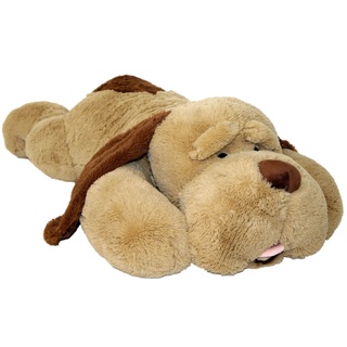 Wagner 9024 - XXL Riesen Plüschhund - 145 cm groß - riesen Kuschelhund Teddybär Plüschtier Plüsch Plüschbär Hund