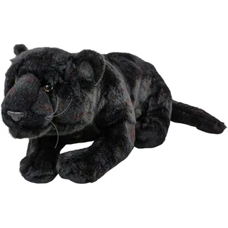 Teddys Rothenburg Kuscheltier Panther schwarz liegend 45 cm (ohne Schwanz) Uni-Toys