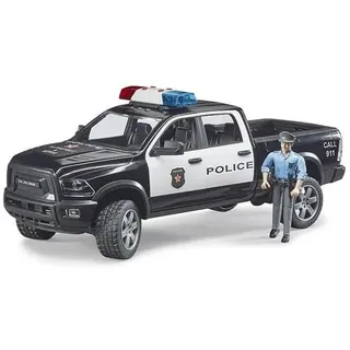 RAM 2500 Police truck with policeman