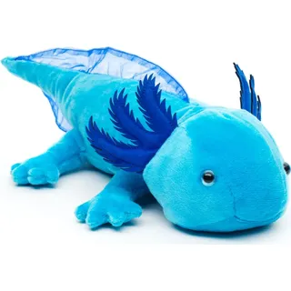 Uni-Toys - Axolotl (blau) - 32 cm (Länge) - Plüsch-Wassertier - Plüschtier, Kuscheltier