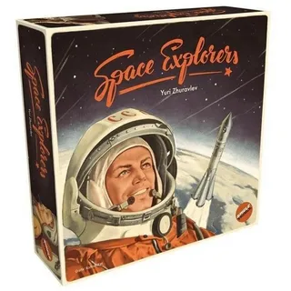 Pegasus Spiele Spiel, Familienspiel SPF32052 - Space Explorer, Brettspiel, 3-4 Spieler ab..., Strategiespiel bunt