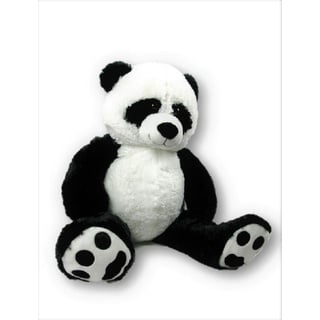 Panda Bär 100 cm groß Kuscheltier Teddybär Teddy - Schwarz