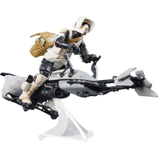 Hasbro Star Wars: The Mandalorian Vintage Collection véhicule avec figurines Speeder Bike with Scout Troope