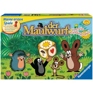 Ravensburger Spiel Der Maulwurf und sein Lieblingsspiel, Made in Europe, FSC® - schützt Wald - weltweit bunt