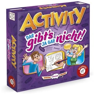 Piatnik 6692 6692-Activity-Das gibt ́s ja gar Nicht | Die fantasievolle Edition für Partys und Spieleabende |Pantomime, Zeichnen, Erklären sind gefragt | 660 Neue Begriffe | Bis zu 16 Spieler möglich