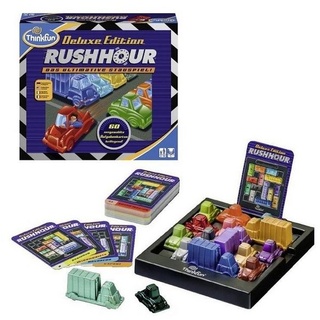Thinkfun® Spiel, Familienspiel THI76440 - Rush Hour - Deluxe, Brettspiel, für 1..., Logikspiel bunt