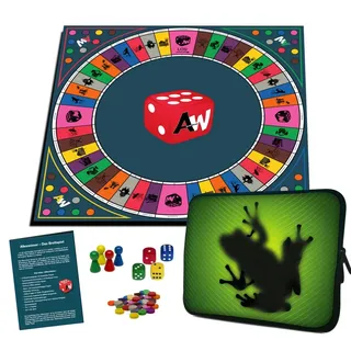 ALLESWISSER Spiel, Alleswisser - Das Brettspiel Interaktives Quiz-, Wissens-, Familienspiel mit App für iOS & Android