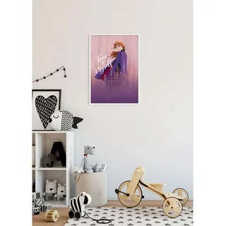Disney Poster Die Eiskönigin Anna Lila 50 x 70 cm 610160