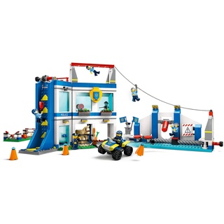 LEGO® Spielbausteine LEGO 60372 City Polizeischule, Konstruktionsspielzeug, (Set, 823 St., Alltagshelden) bunt