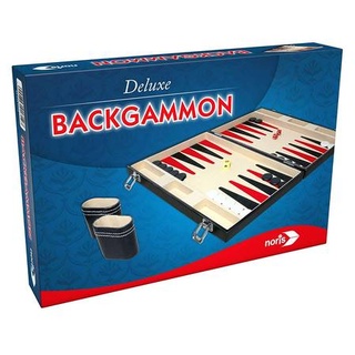 Noris Spiele Noris 606101712 Deluxe Backgammon,Familienspiel