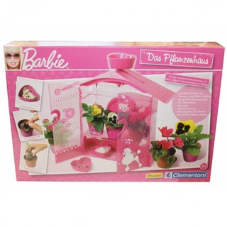 Clementoni 69857 Barbie Das Pflanzenhaus Kinder Gewächshaus Blumen Gärtner