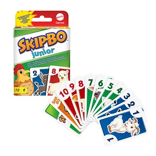 Mattel GAMES Skip-Bo Junior Kartenspiel