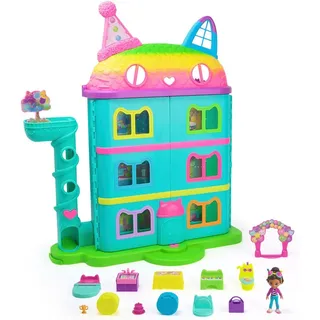 Spin Master Spielwelt Gabby's Dollhouse – Gabby's Purrfect Puppenhaus (Celebration) bunt