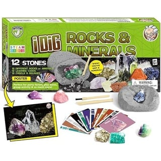 Dr. Daz Mineralien Steine Ausgrabungsset für Kinder Mineralogie Spielzeug Party Braben Kit Archäologie