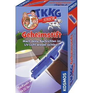 KOSMOS 654535 TKKG Junior Geheimstift, Detektivspielzeug, Detektiv Ausrüstung