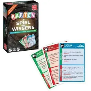 JUMBO SPIELE 19949 Spiel des Wissens Kartenspiel