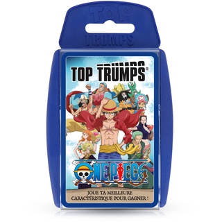 Winning Moves - Top Trumps One Piece - Kartenspiel - Schlachtspiel - Französische Version WM02559-FRE-6