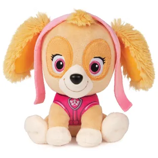 PAW PATROL GUND Skye Plüschtier, 15 cm - hochwertiges Kuscheltier für Fans der beliebten TV-Serie, ab 1 Jahr empfohlen