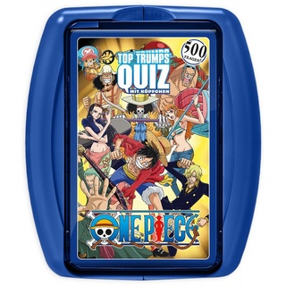 Winning Moves Spiel, Wissenspiel Top Trumps Quiz - One Piece blau