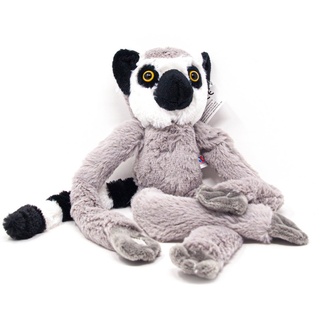 Cornelißen Kuscheltier Cornelissen - Kuscheltier - Lemur mit Kletthänden - 43 cm bunt|grau|schwarz