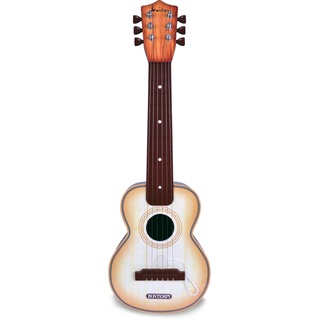Bontempi 20 5510 Klassische-Gitarre mit 6 Metal-Saiten, Holz