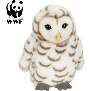 WWF - Plüschtier - Schneeeule (15cm) lebensecht Kuscheltier Stofftier Eule - Weiß