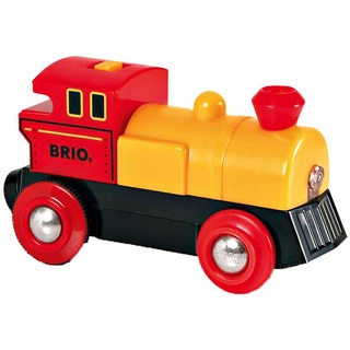 Brio - Eisenbahn BATTERIE-LOK in gelb