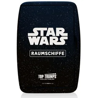 Top Trumps Collectables - Star Wars Raumschiffe Quartett Kartenspiel Reisespiel