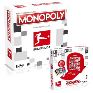 Monopoly - Bundesliga + Match (2er Bundle) Gesellschaftsspiele Fußball