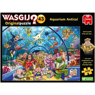 Jumbo 1000tlg. Puzzle "Wasgij Original 43 - Aquarium Antics!" - ab 12 Jahren