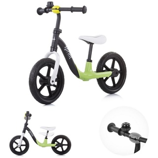 Chipolino Laufrad Laufrad Sprint 12 Zoll (30,48 cm) Zoll, 12 Zoll, Sitz und Lenker höhenverstellbar, Gummigriffe grün