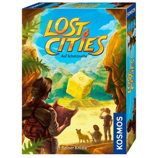 Kosmos Spiel, Lost Cities - Auf Schatzsuche bunt