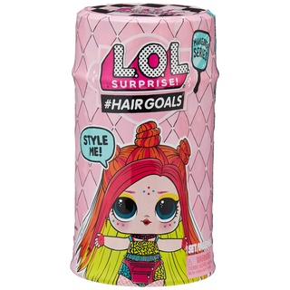 L.O.L. Surprise! 557067E7C #Hairgoals Doll Makeover Series 2 Sammelfigur mit Haaren zum Frisieren und Accessoires, 15 Überraschungen