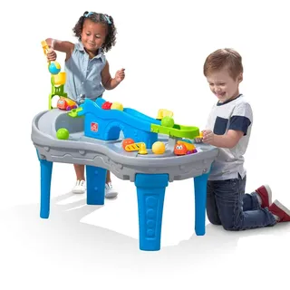 Step2 Ball Buddies Truckin & Rollin Spieltisch mit Bällen | Kinder Spielzeug mit Zubehör Set inkl. Bälle | Kinderspielzeug aus Kunststoff