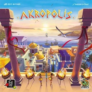 Kobold Spieleverlag 1025548 - Akropolis, Strategiespiel, Empfehlungsliste Spiel des Jahres 2023