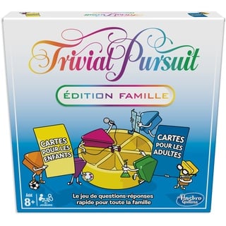 Trivial Pursuit - Gesellschaftsspiel Trivial Pursuit Famille - Denkspiel - Französische Version