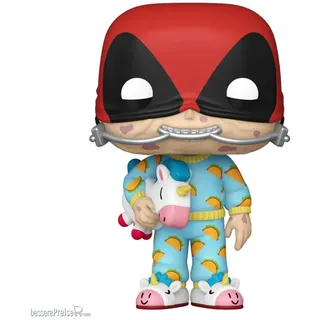 Funko FK76079 - Deadpool Parody POP! Vinyl Figur Sleepover 9 cm