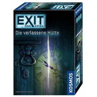 Kosmos Spiel EXIT, Das Spiel, Die verlassene Hütte, Rätselspiel, Made in Germany bunt